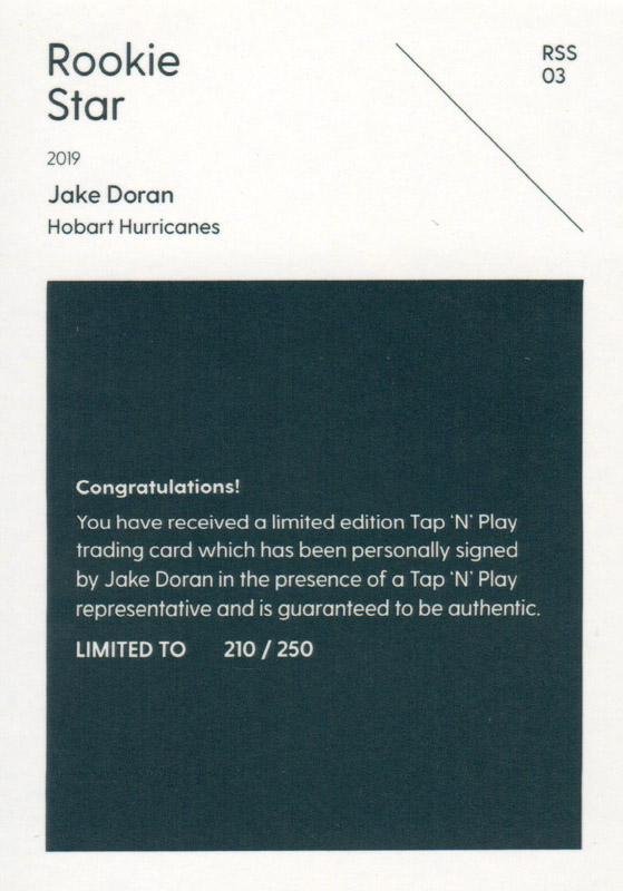 Jake Doran back