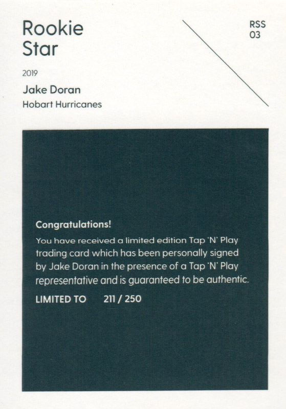 Jake Doran back