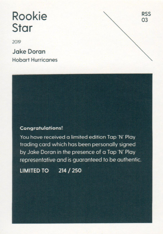 Jake Doran back