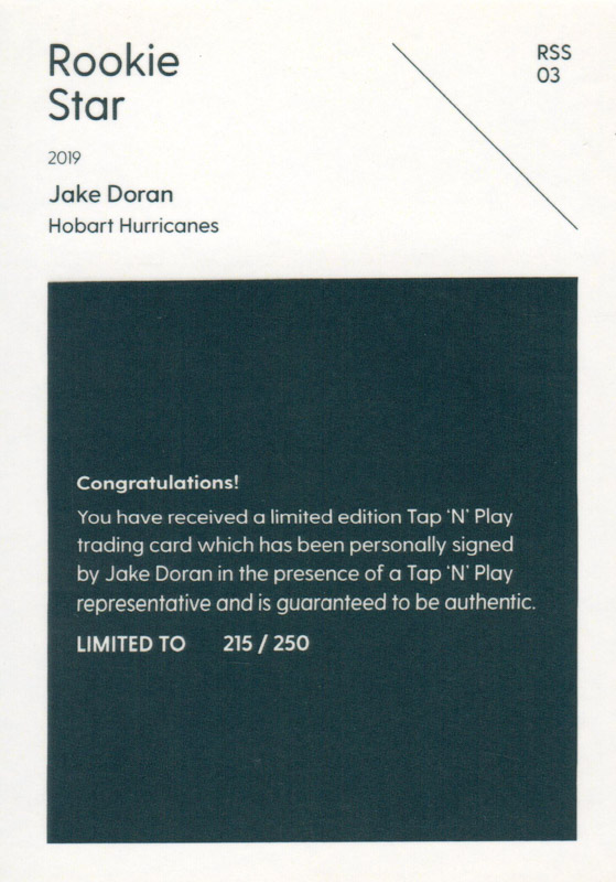 Jake Doran back