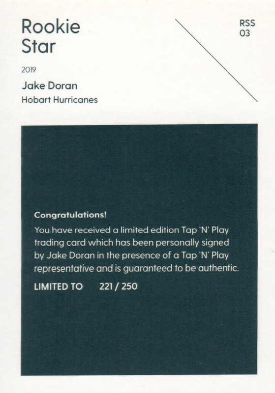 Jake Doran back