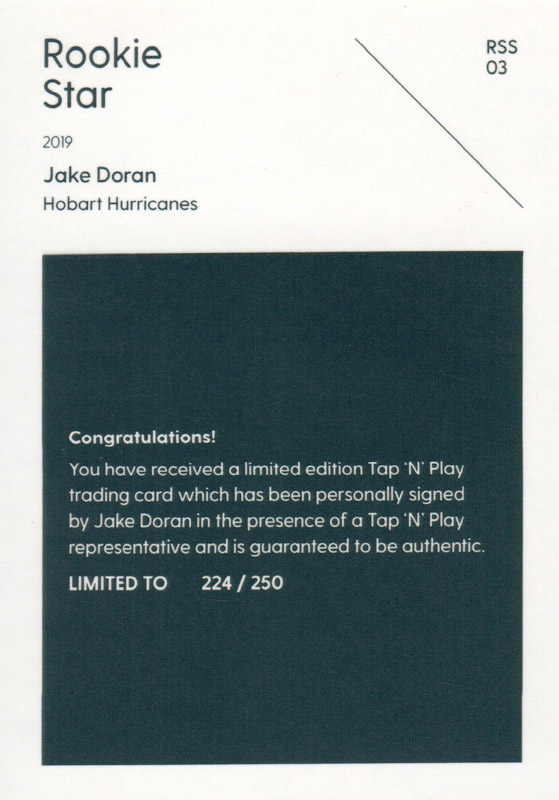 Jake Doran back