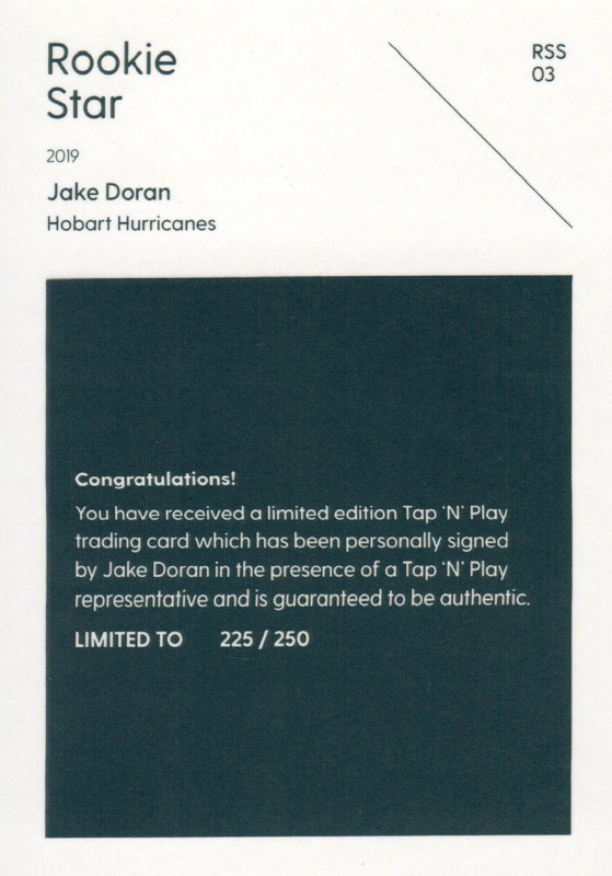 Jake Doran back