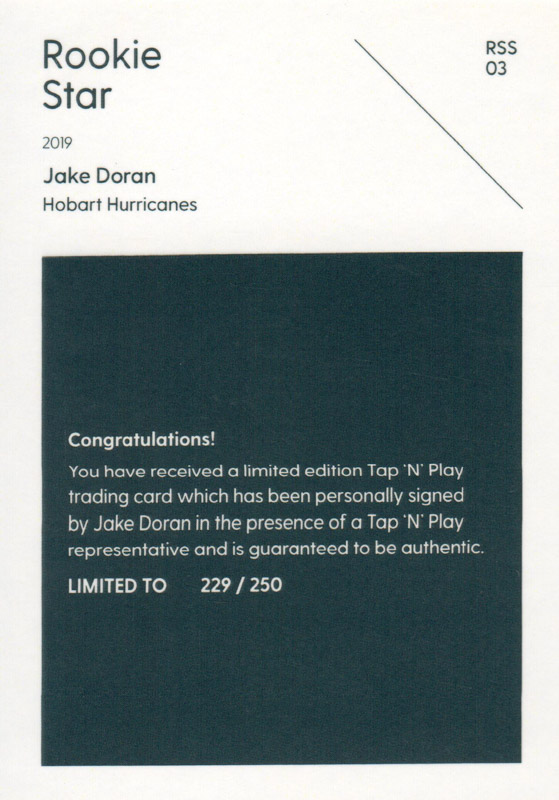 Jake Doran back