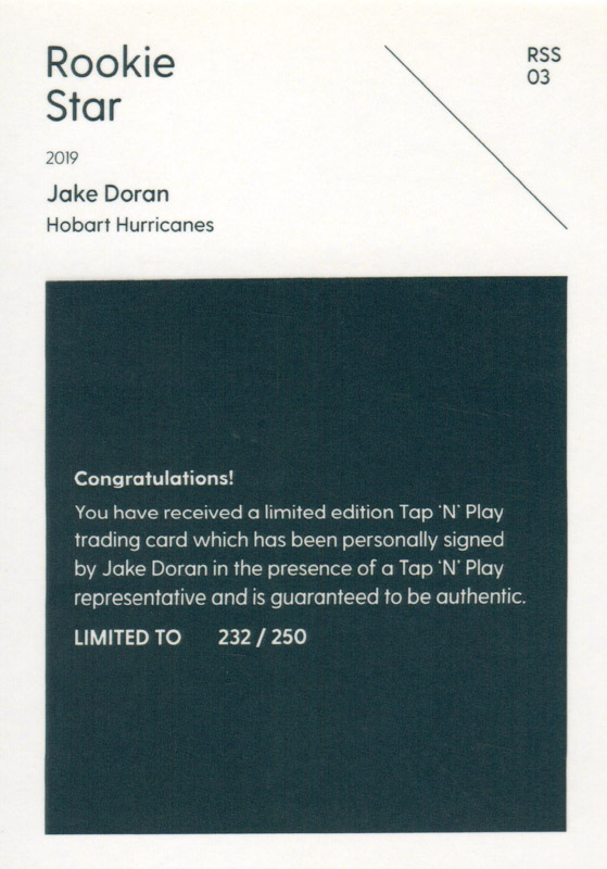 Jake Doran back