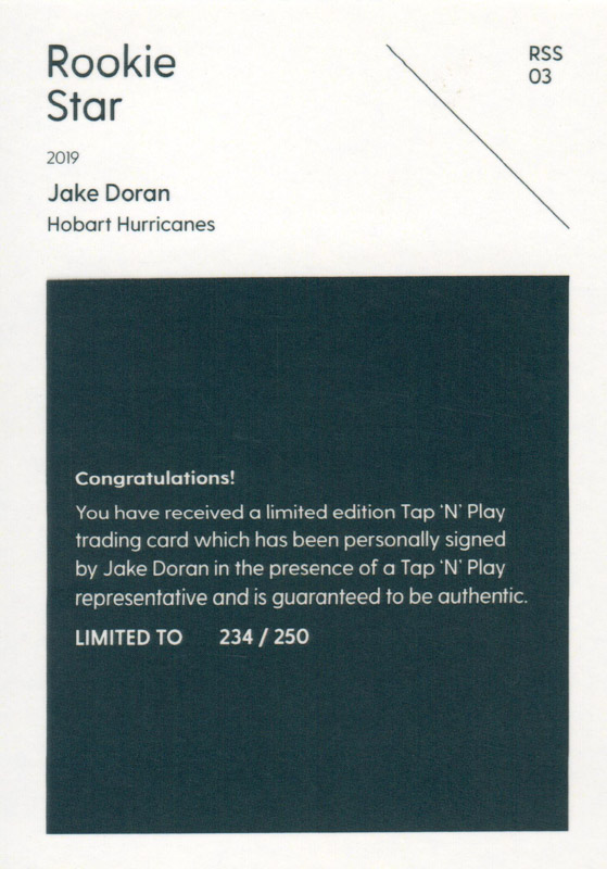 Jake Doran back