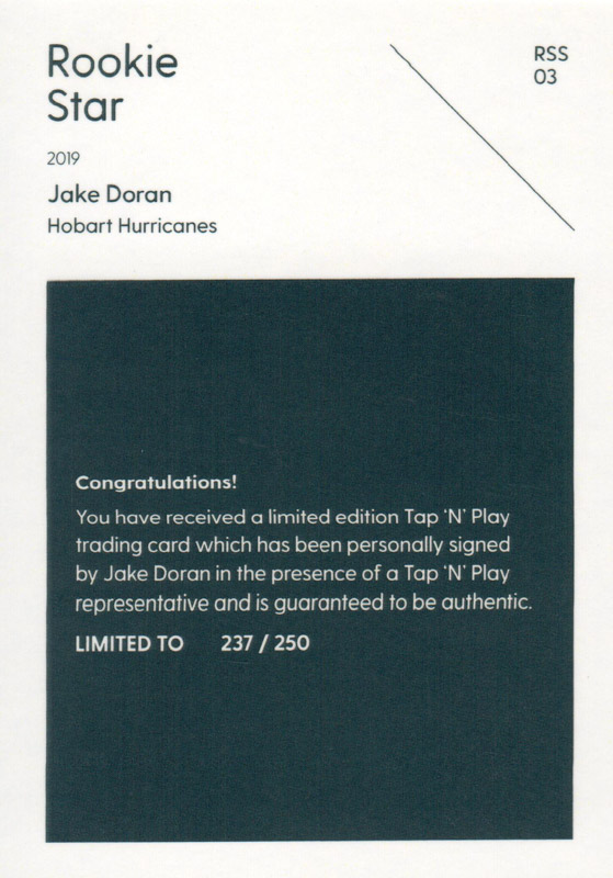Jake Doran back