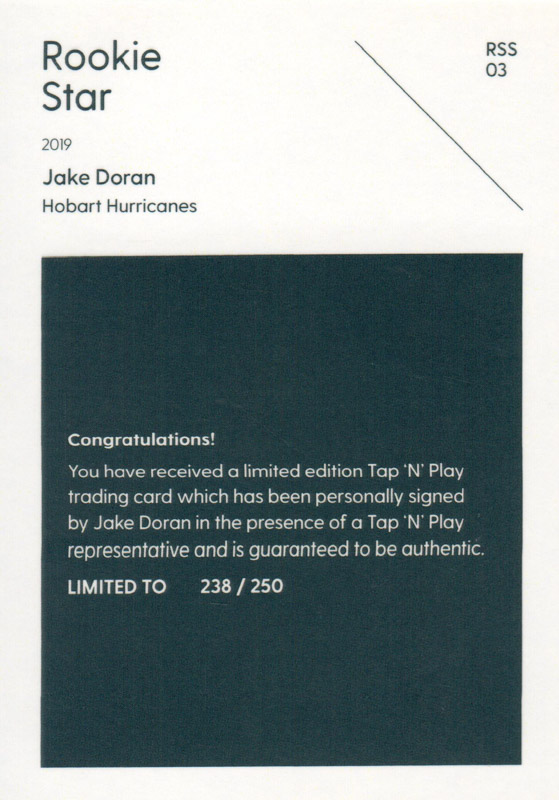 Jake Doran back