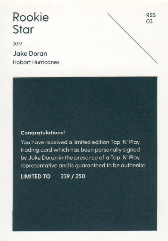 Jake Doran back