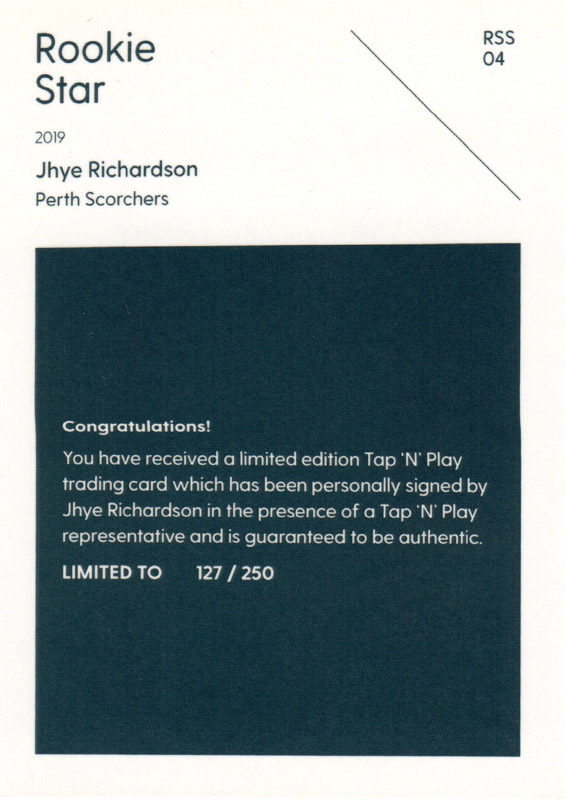 Jhye Richardson back