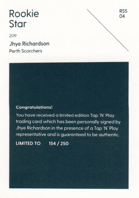 Jhye Richardson back