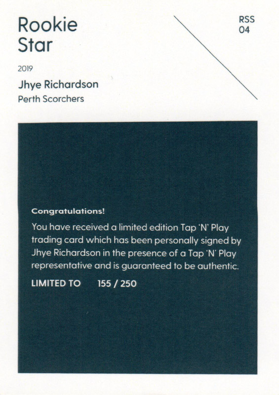 Jhye Richardson back