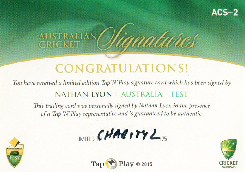 Nathan Lyon back