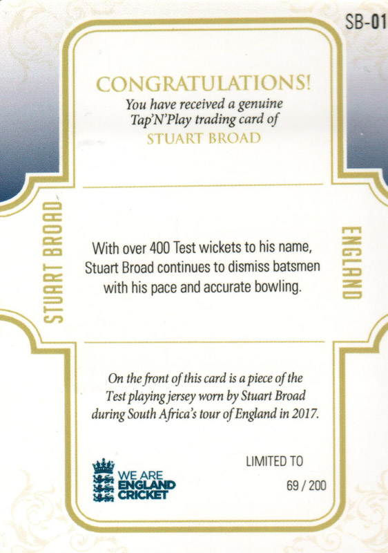 Stuart Broad back