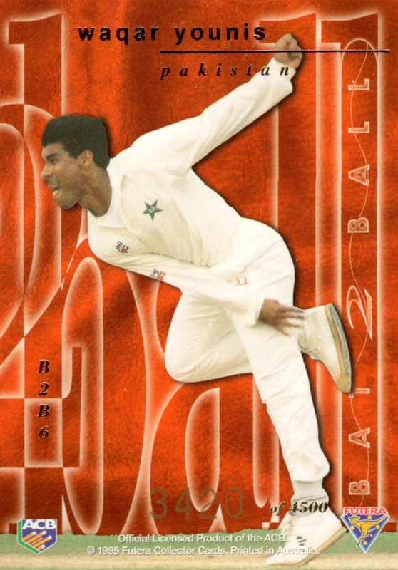 Mark Waugh / Waqar Younis back