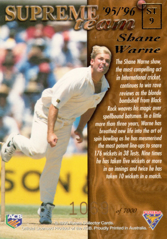 Shane Warne back