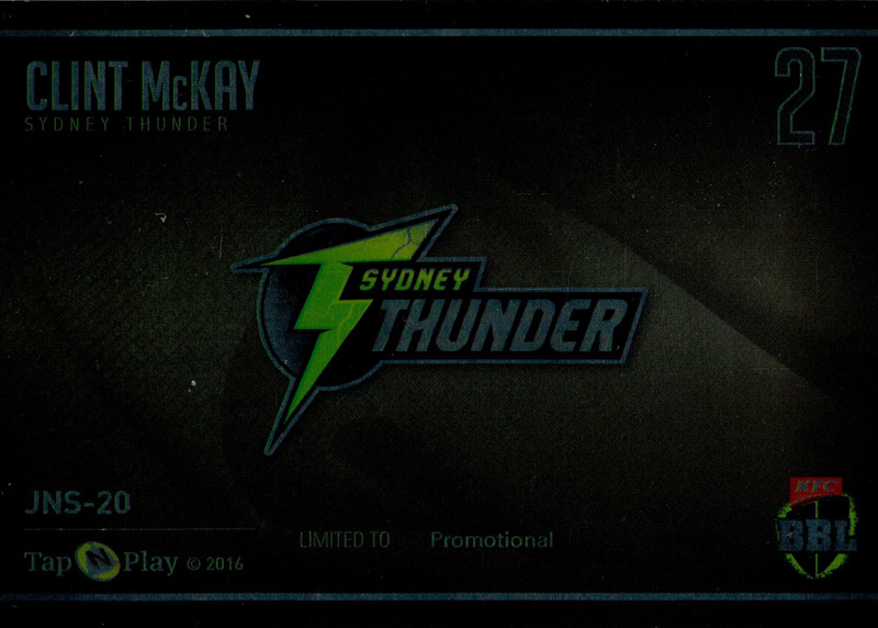 Clint McKay back