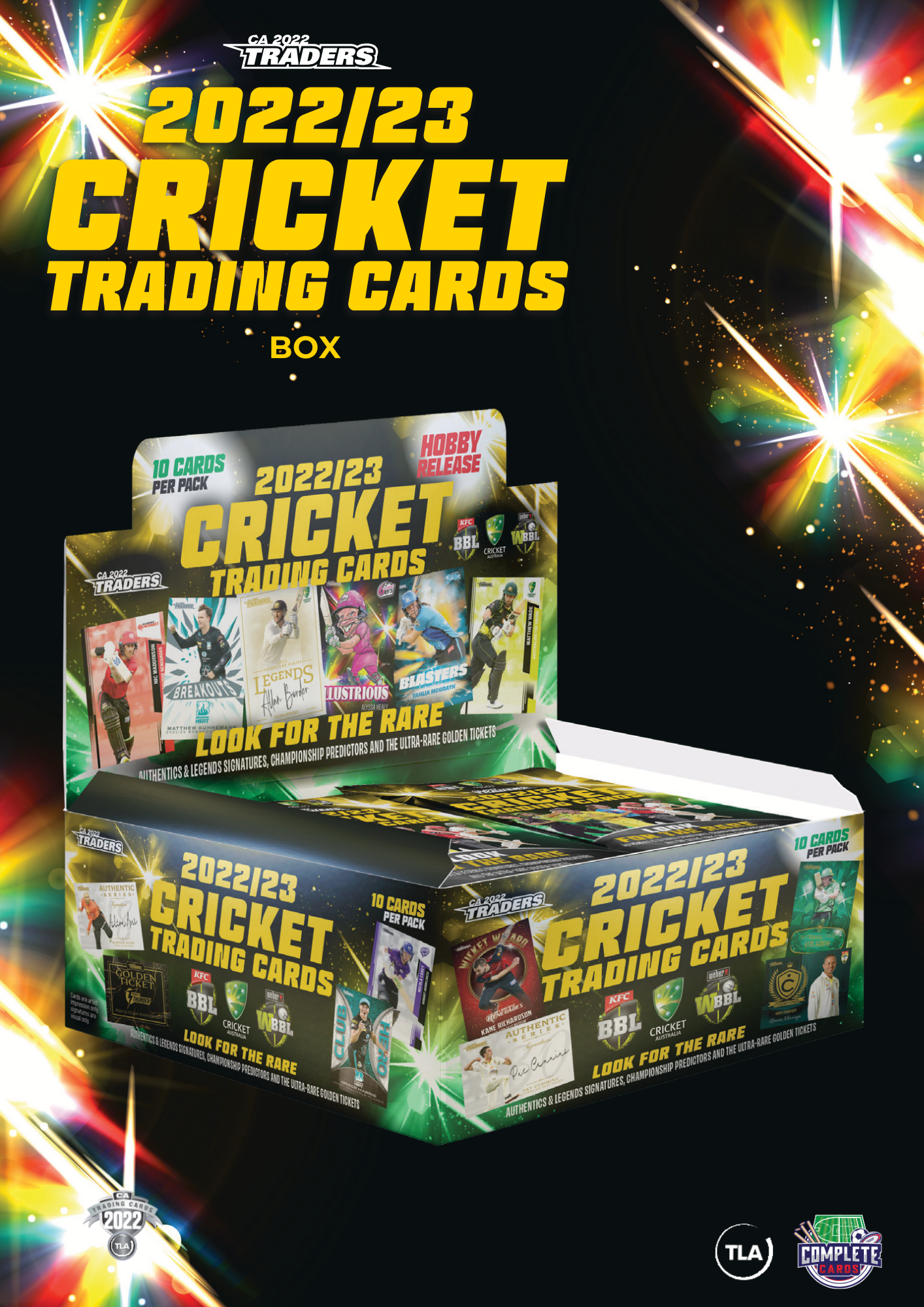 2022-23 TLA Traders Cricket Australia - Box
