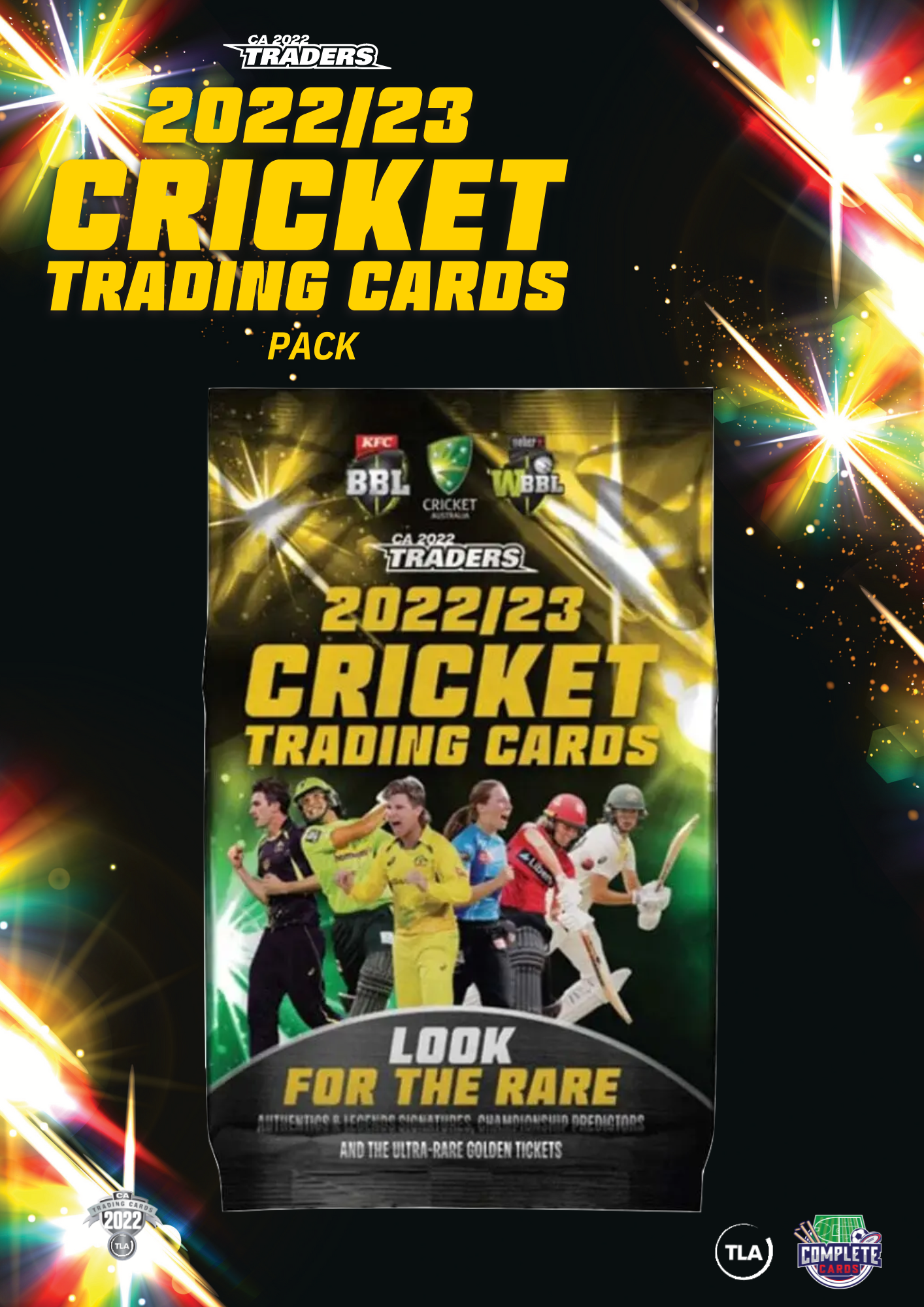 2022-23 TLA Traders Cricket Australia - Pack