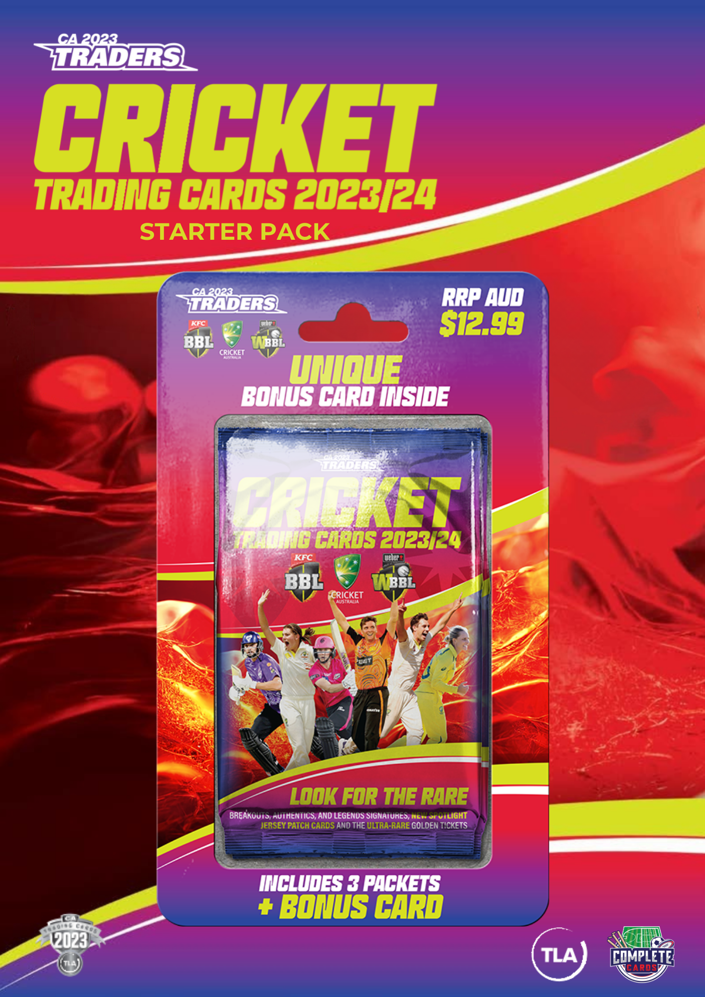 2023-24 TLA Traders Cricket Australia Retail - Starter Pack