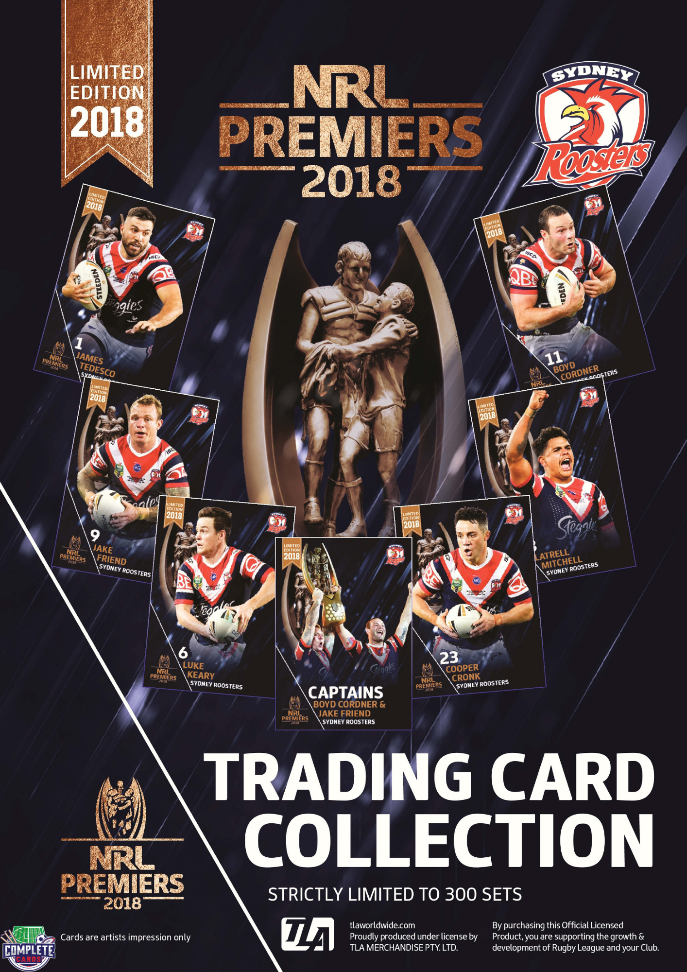 2018 Premiers Collection - Unsigned Set
