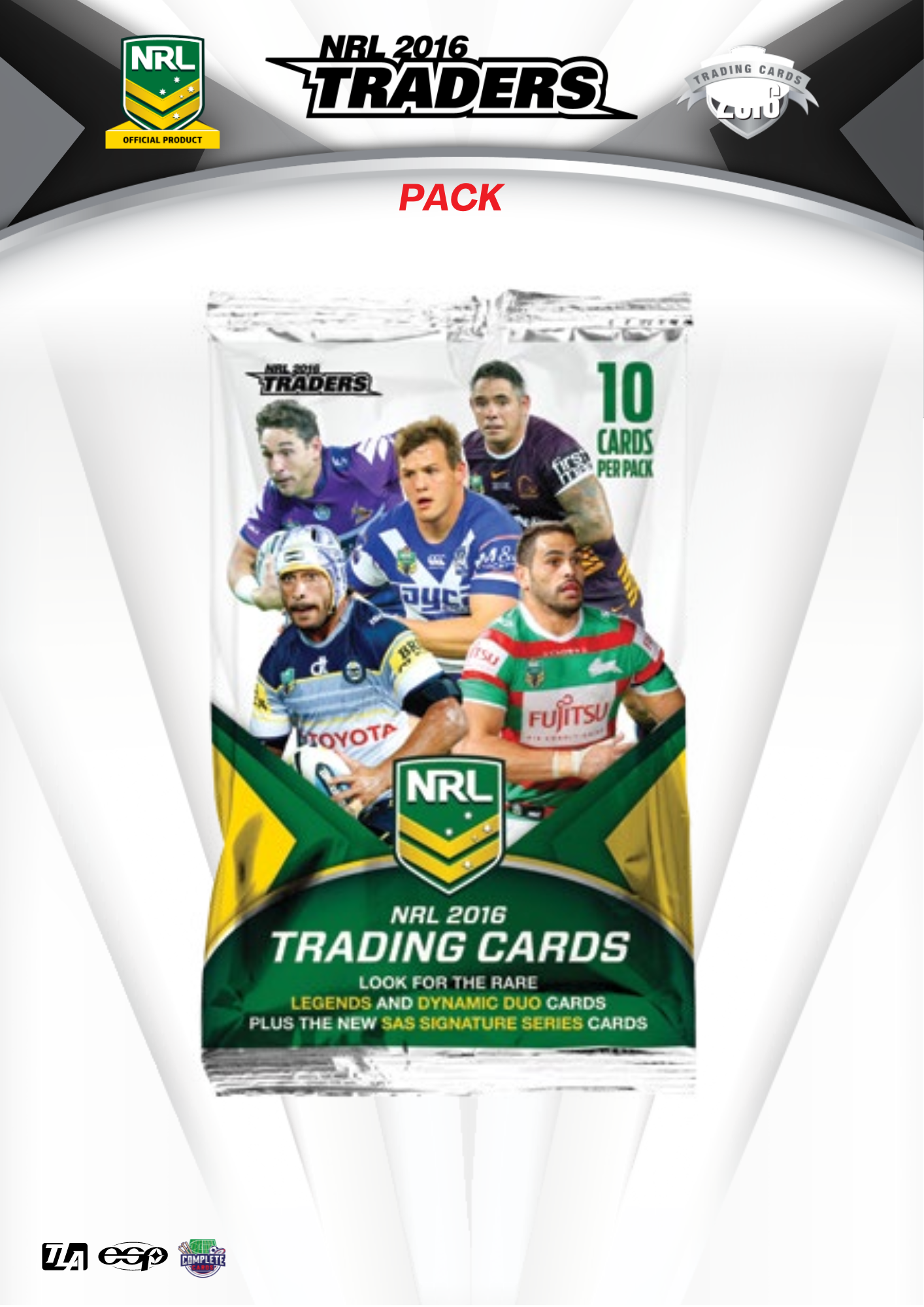 2016 NRL Traders - Pack