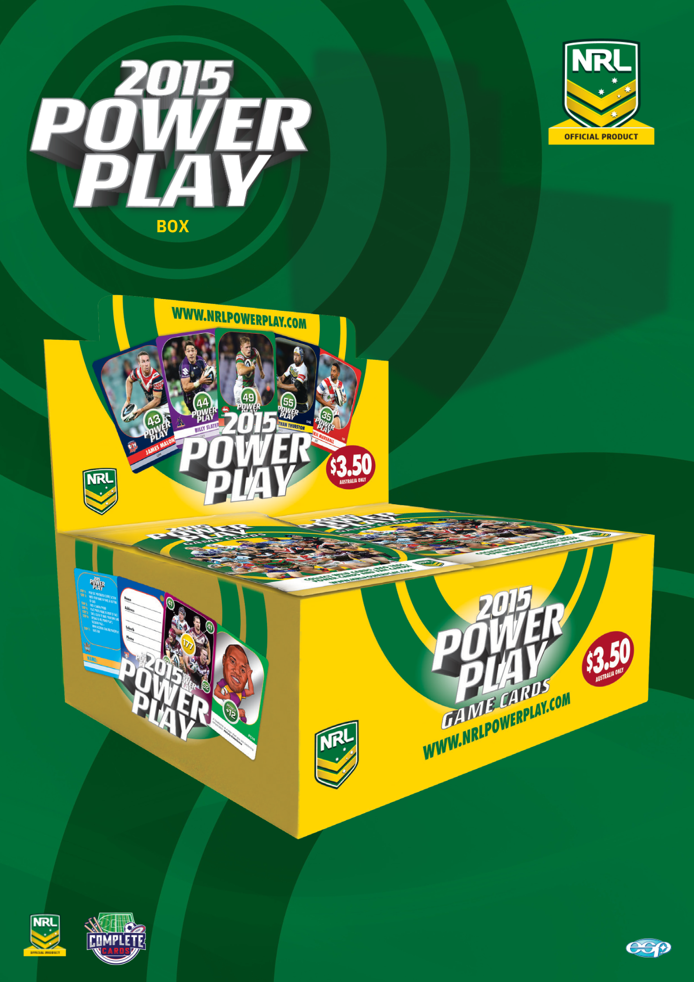 2015 NRL Power Play - Box