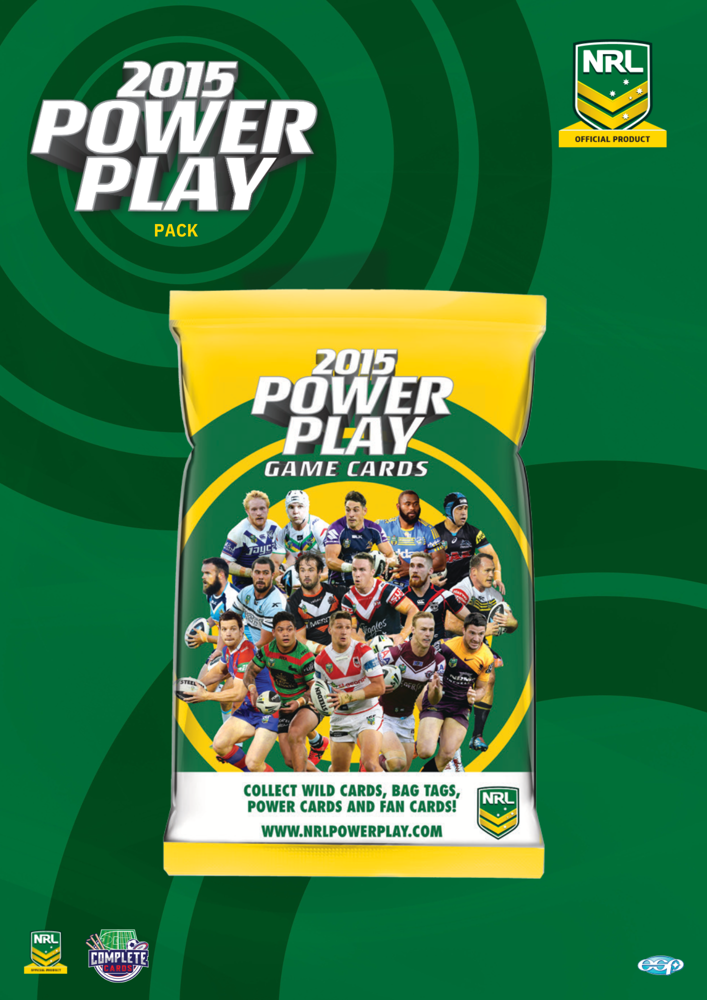 2015 NRL Power Play - Pack