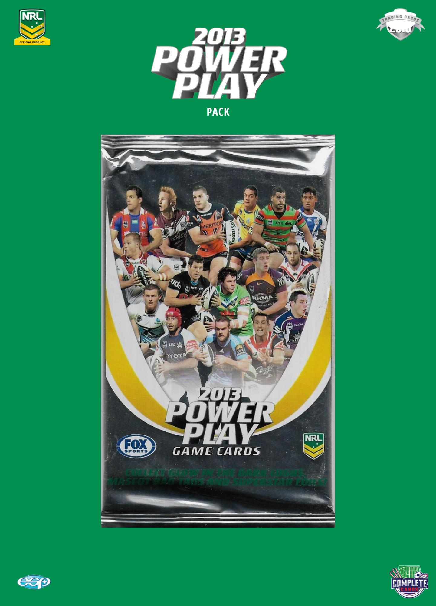 2013 NRL Power Play - Pack