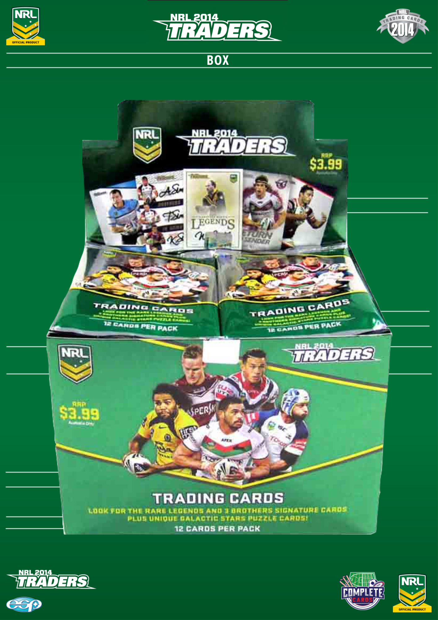 2014 NRL Traders - Box