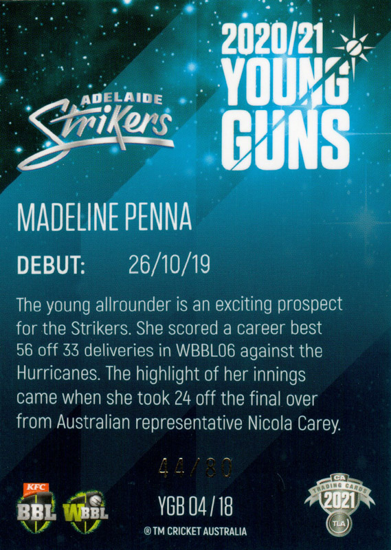 Madeline Penna back