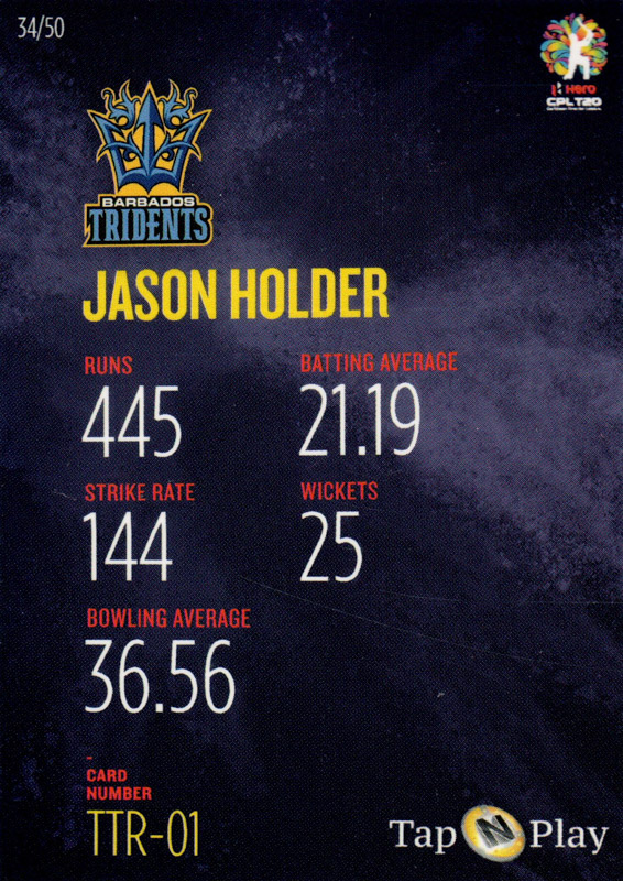 Jason Holder back