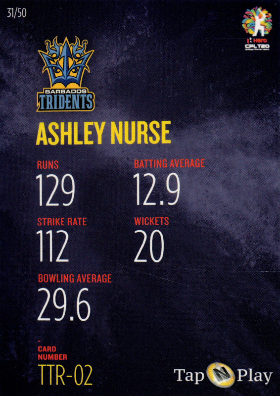 Ashley Nurse back