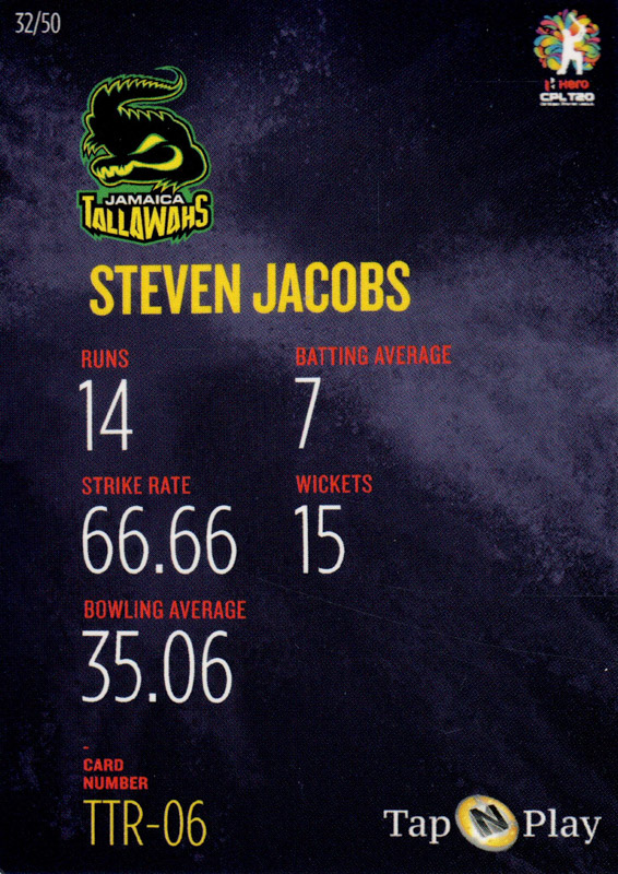 Steven Jacobs back