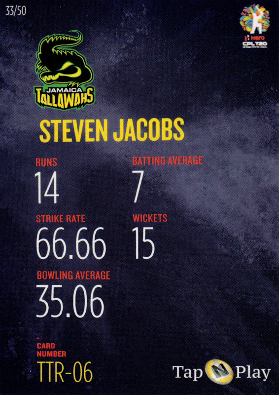 Steven Jacobs back
