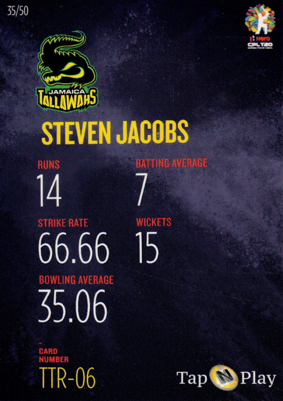 Steven Jacobs back