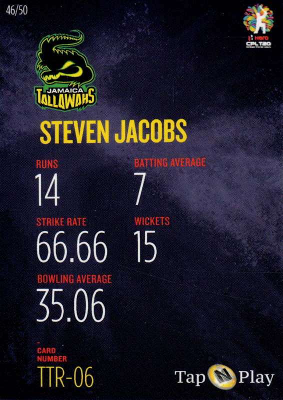 Steven Jacobs back