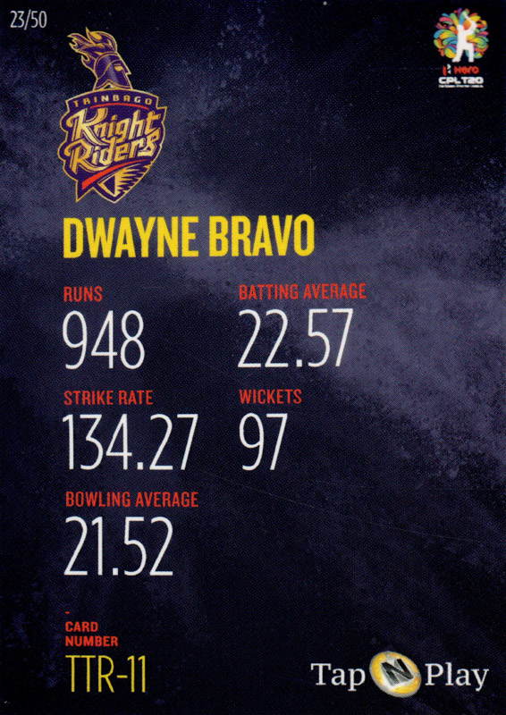 Dwayne Bravo back