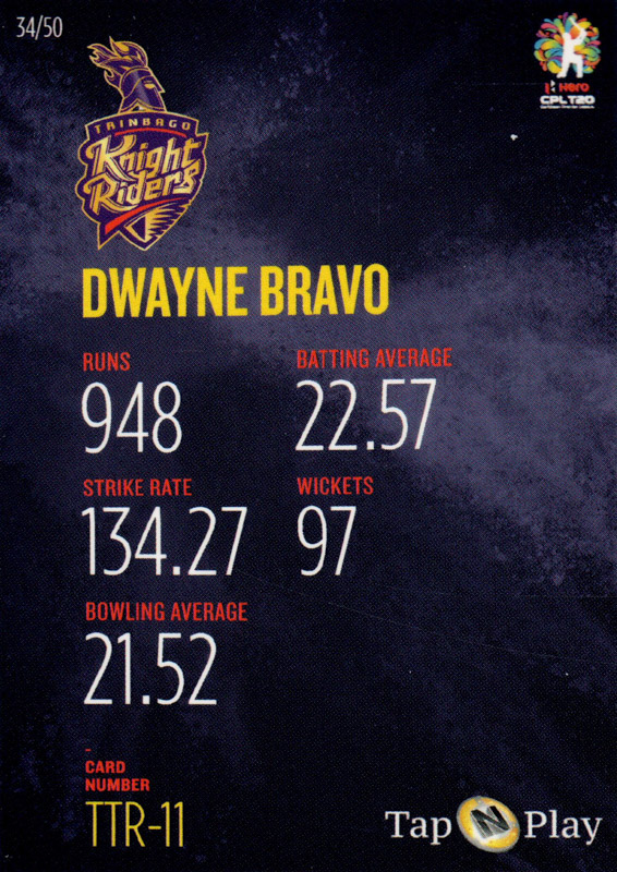 Dwayne Bravo back