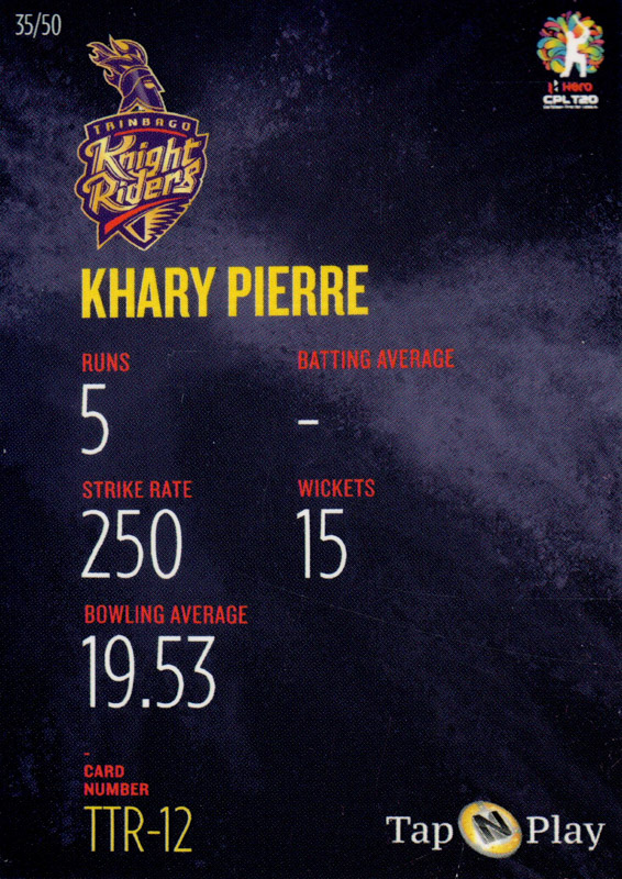 Khary Pierre back