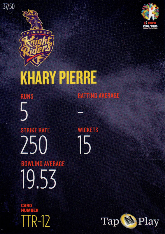 Khary Pierre back