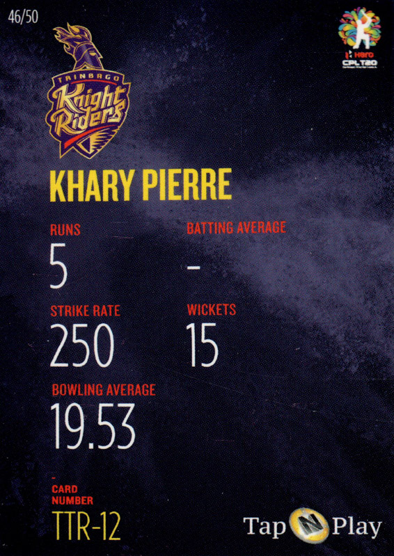 Khary Pierre back