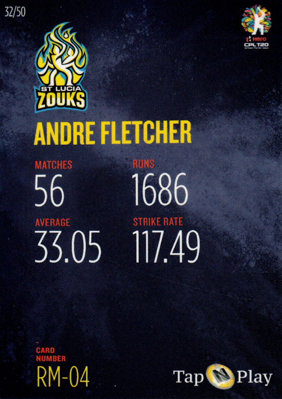 Andre Fletcher back