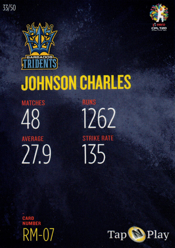 Johnson Charles back