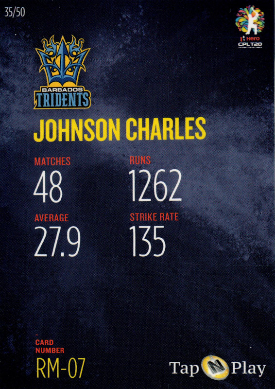 Johnson Charles back
