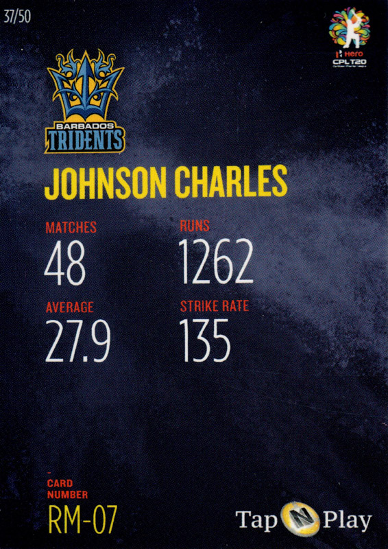 Johnson Charles back