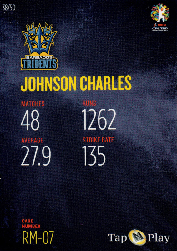 Johnson Charles back