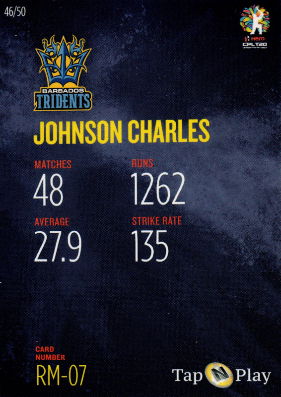 Johnson Charles back