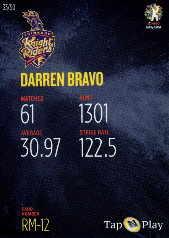 Darren Bravo back