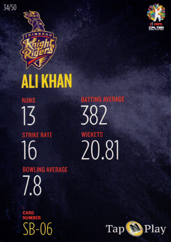 Ali Khan back